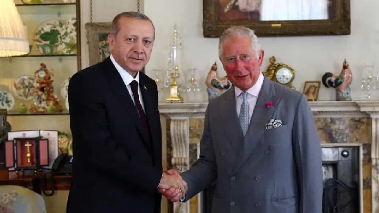 İngiltere Kralı Charles'tan Cumhurbaşkanı Erdoğan'a 29 Ekim tebriği
