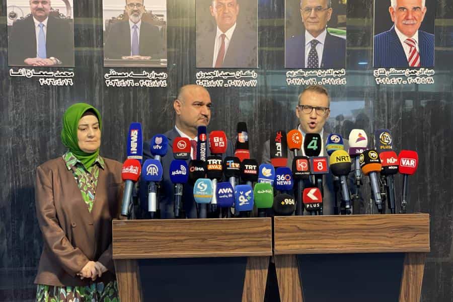 Iraklı Bakan Ağa, Kerkük Valiliği görevinin yıl sonuna kadar Türkmenler'de kalacağını söyledi