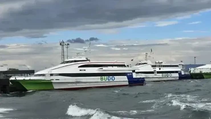 Deniz ulaşımına hava muhalefeti engeli! BUDO 8 seferini iptal etti