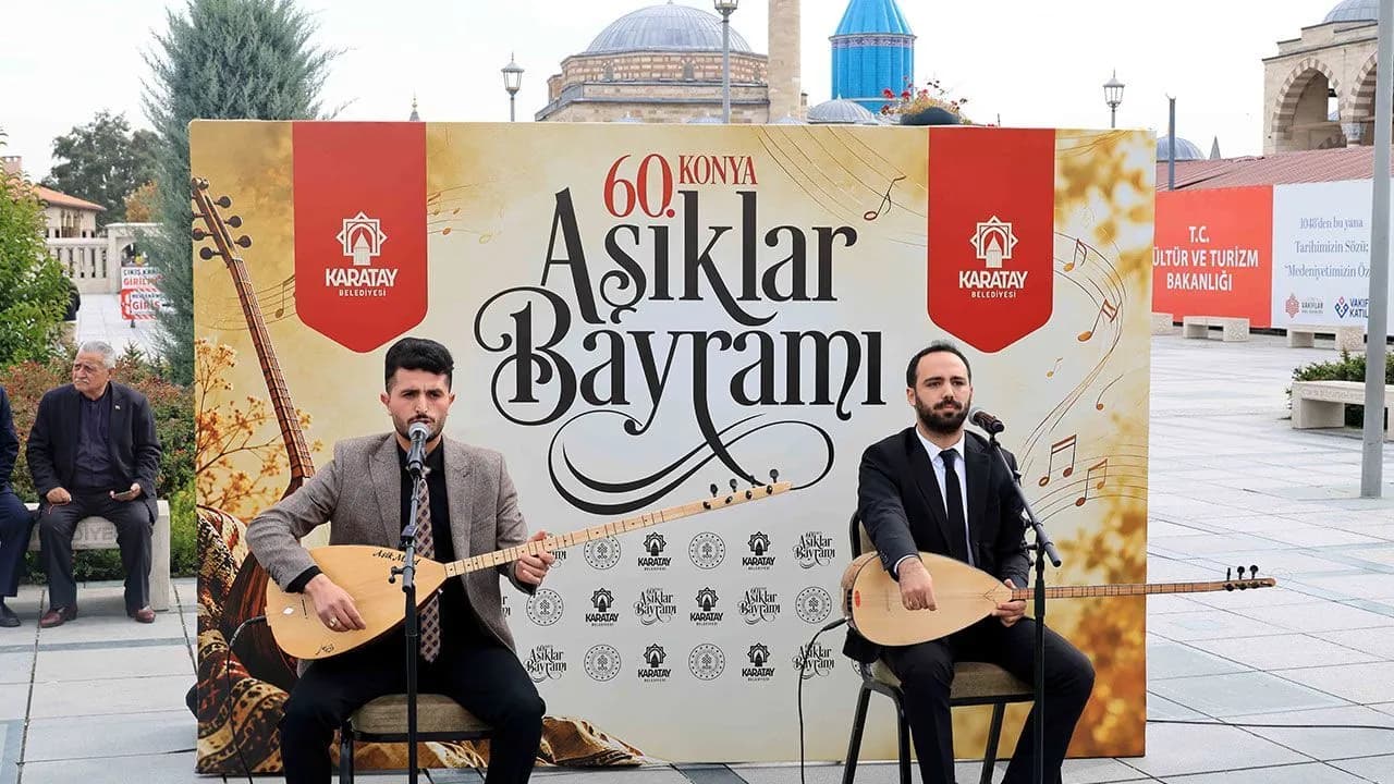 60. Konya Aşıklar Bayramı başladı