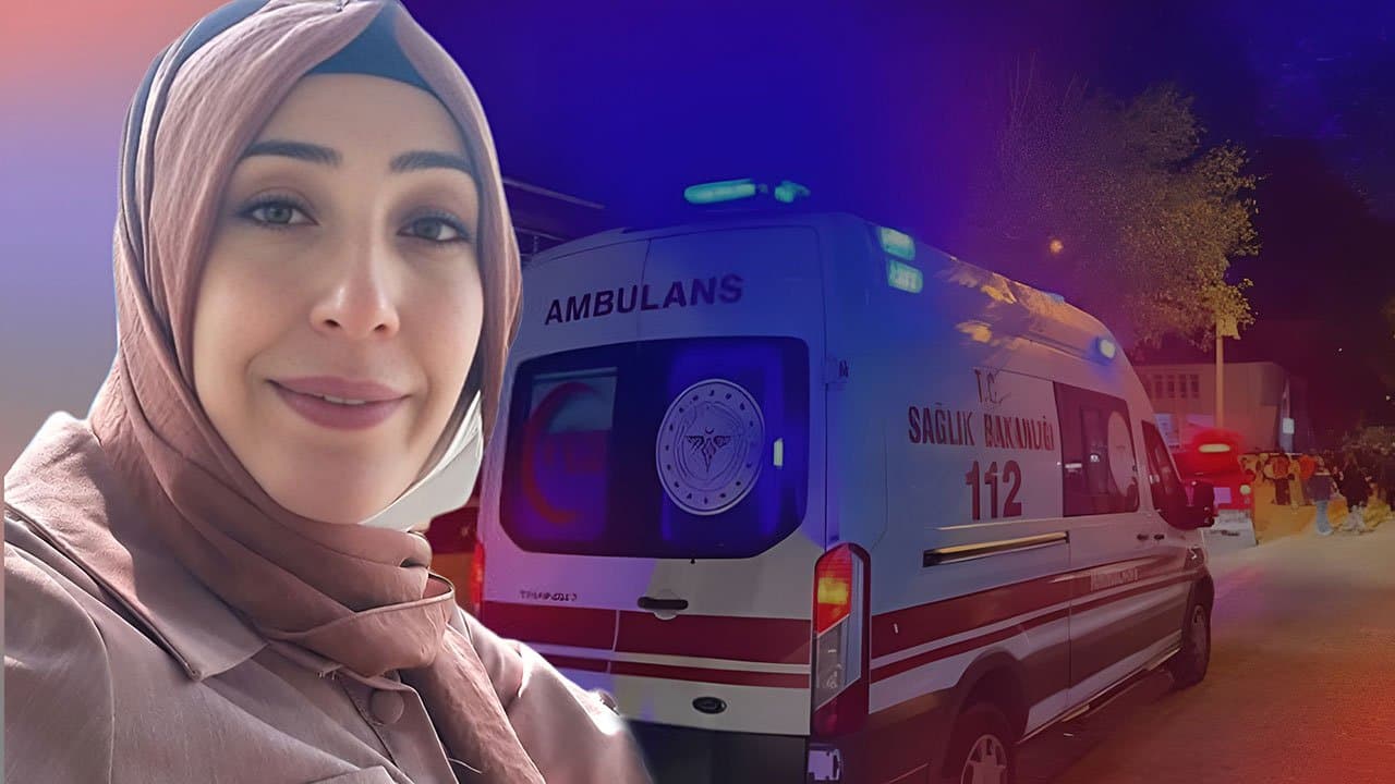 İki çocuğuna siper oldu, minibüsün altında can verdi