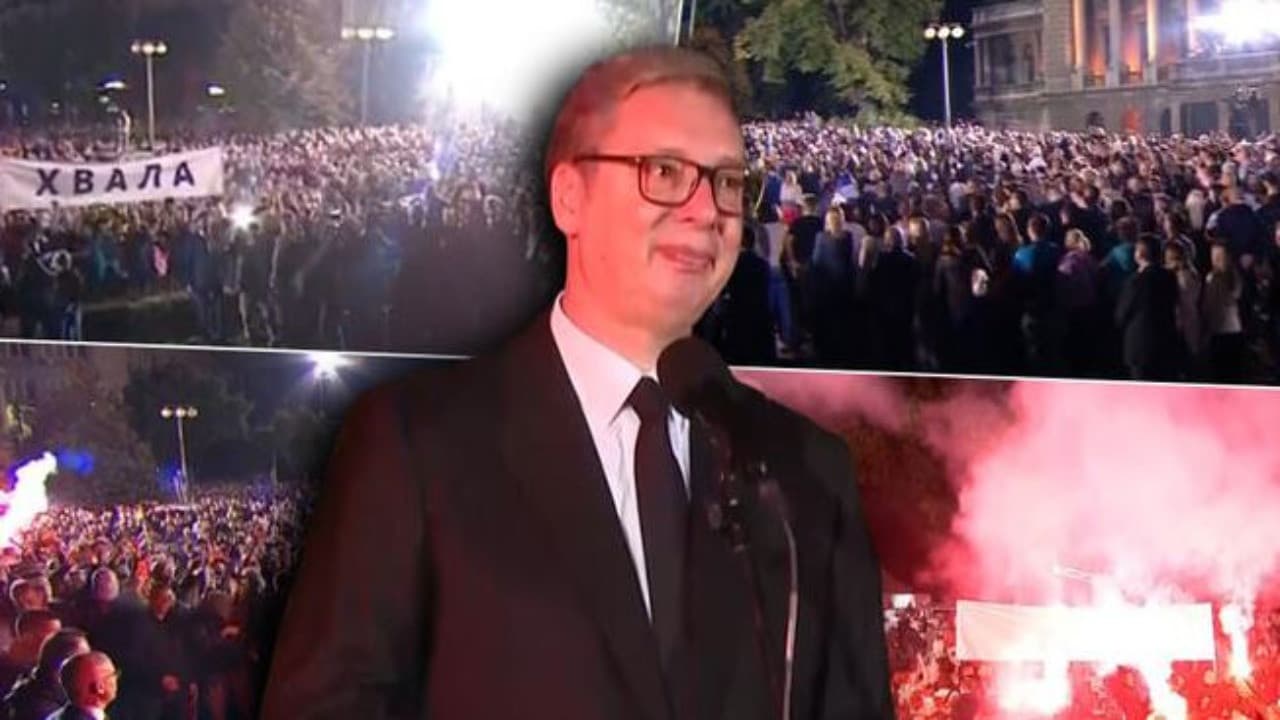 Sırbistan'da 12 yıllık Vucic dönemi sona erdi: Öğrenci Listesi seçimleri kazandı