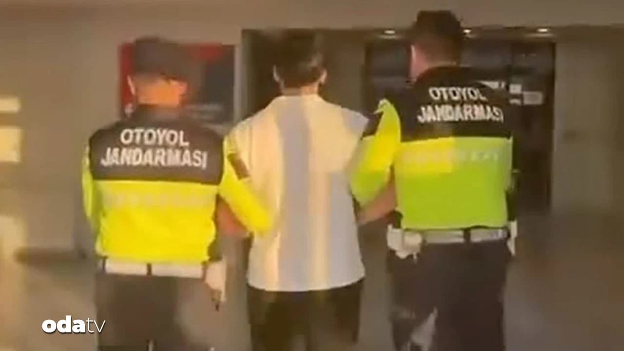 232 kilometre hızla makas attı yakalandı