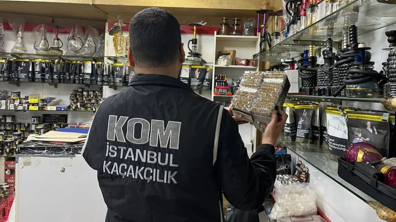 İstanbul’da kaçak tütün operasyonu: 12 şüpheli hakkında gözaltı kararı