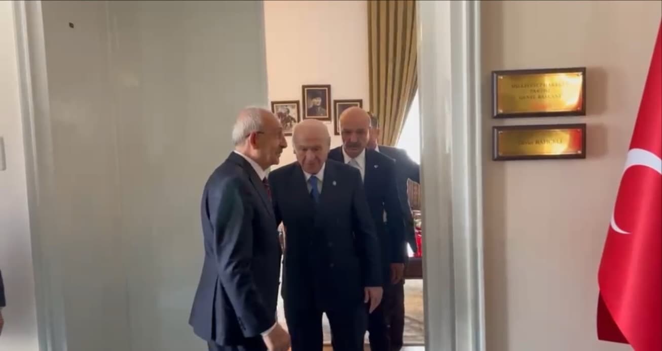 Bahçeli ile Kılıçdaroğlu TBMM’de görüştü: “İki arkadaş olarak görüştük”